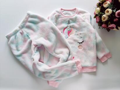 5,6 лет, рост 110,116 Теплая махровая пижама