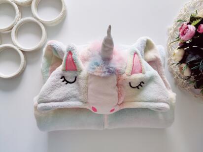 10,11 лет, рост 140,146 Теплый кигуруми единорог