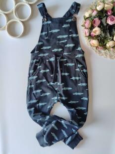 6,7 років, зріст 122 М'який щільний трикотажний комбінезон