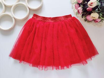 4,5 років, зріст 104,110 Червона спідниця фатин з міккі