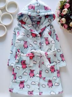 3,4 года, рост 104 Теплый халат