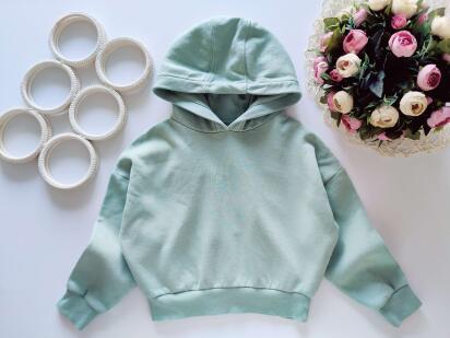 5,6 лет, рост 116 Худи на фисе хаки