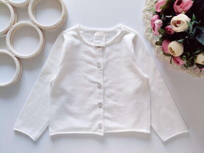 2 роки, зріст 92 Біла кофточка дитяча