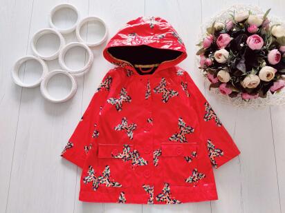 12,18 мес, рост 80,86 Ветровка- дождевик на подкладке хб
