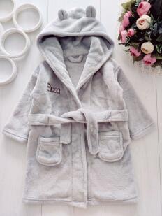 9,12 мес, рост 74,80 Детский теплый халат