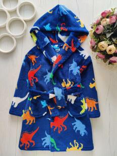 2,3 года, рост 98 Теплый халат