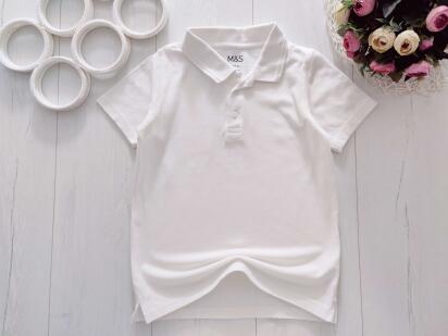 10.11 років, зріст 146 Біле поло