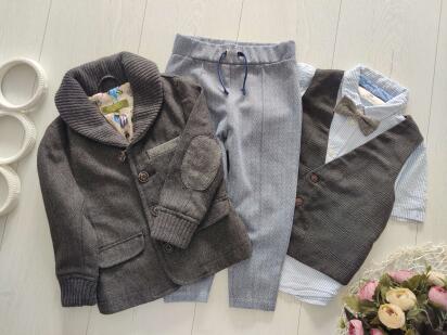 2,3 роки, зріст 92,98 Піджак штани і сорочка