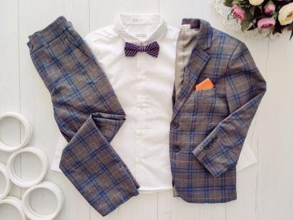 5,6 років, зріст 116 Костюм і біла сорочка