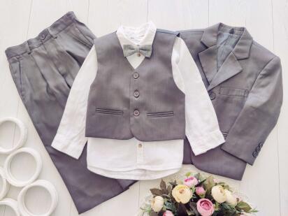 2,3 роки, зріст 92,98 Костюм ошатний і біла сорочка