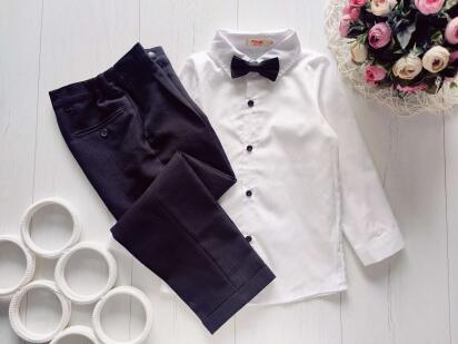 6,7 років, зріст 116,122 Штани і біла сорочка