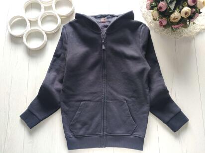 10 років, зріст 140 Тепла кофта на блискавці фліс