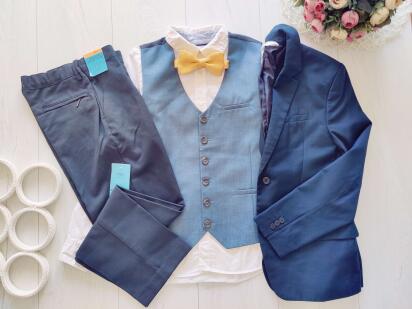 11,12 років, зріст 146,152 Нові штани жилетка піджак і біла сорочка