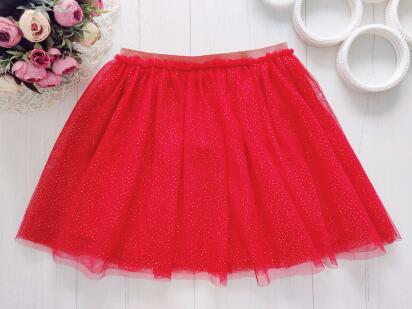 4,5 років, зріст 104,110 Червона блискуча спідниця фатин