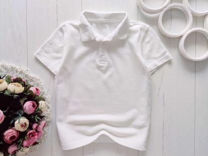 5,6 лет, рост 110,116 Белое поло