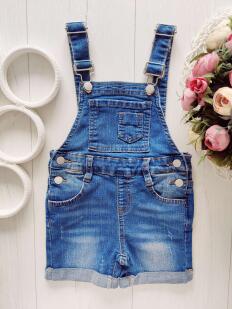 4 роки, зріст 104 Джинсовий комбінезон з шортами стретч