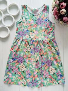 8,10 років, зріст 134,140 Трикотажна літня сукня