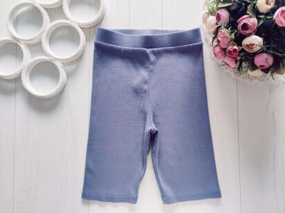 10,11 років, зріст 146 Сині шорти в рубчик стретч