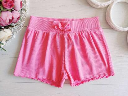 2,3 роки, зріст 98 Рожеві шорти в рубчик котон
