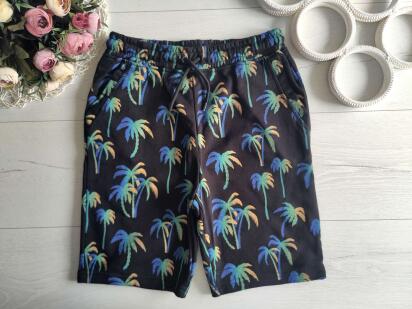 11,12 років, зріст 152 Шорти в пальмах