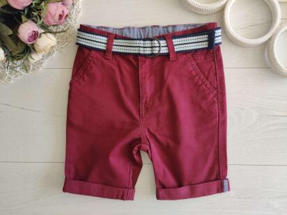 5 років, зріст 110 Бордові шорти