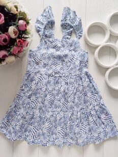 3,4 года, рост 104 Легкий хлопковый сарафан