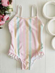 1,5,2 роки, зріст 92 Ніжний дитячий купальник