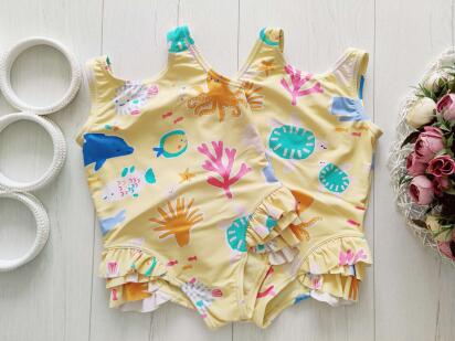 18,24 міс, зріст 90 Красиві дитячі купальники