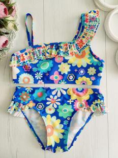 7,8 років, зріст 122,128 Роздільний дитячий купальник