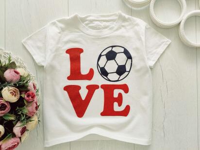 2,3 года, рост 92,98 Футболка с мячем