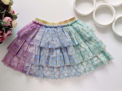 1,2 роки, зріст 92 Блискуча дитяча спідниця