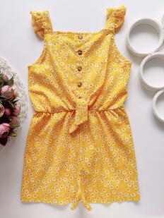 8 років, зріст 128 Ромпер на літо