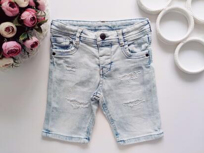 2,3 года, рост 98 Голубые джинсовые шорты