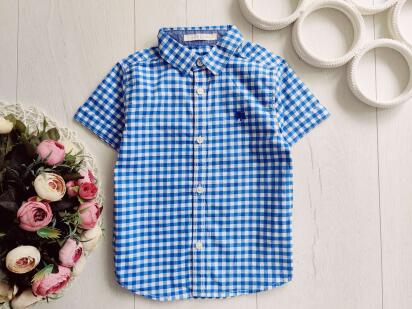 2,3 роки, зріст 92,98 Красива сорочка в клітинку дитяча