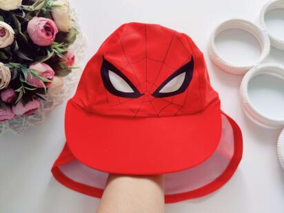 50 см+ тягнеться (2-3 роки) Пляжна кепка Спайдермен