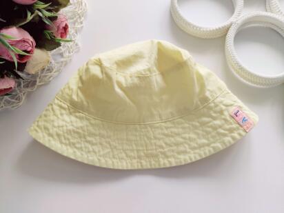 50 см Красива жовта панамка для дівчинки