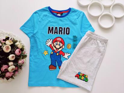 8,9 років, зріст 134 Нова футболка з шортами Super Mario