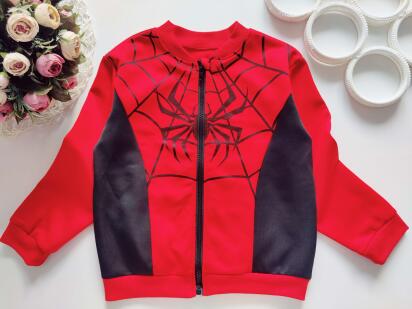 7 років, зріст 122 Кофта на блискавці Spider-Man