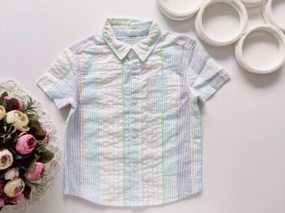 18,24 міс, зріст 86,92 Літня сорочка для хлопчика