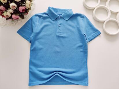 6,7 років, зріст 116,122 Нове блакитне поло