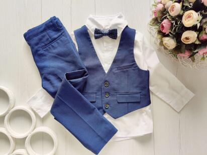 2,3 роки, зріст 98 Ошатний брючний костюм