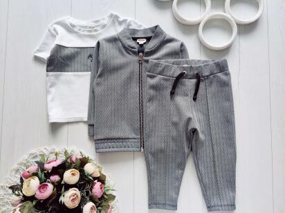 9,12 мес, рост 74,80 Костюм тройка