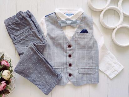 2,3 роки, зріст 92,98 Ошатний брючний костюм