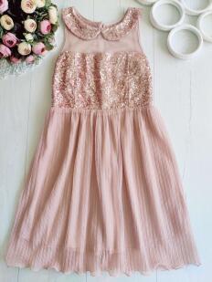 10 років, зріст 140 Нарядне плаття в паєтках