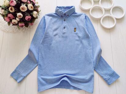 10 років, зріст 140 Поло з довгим рукавом