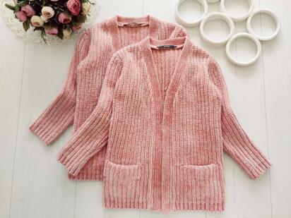 6,7 років, зріст 122 В'язані кардигани
