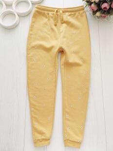 6,7 років, зріст 116,122 Теплі штани для дівчинки на флісі