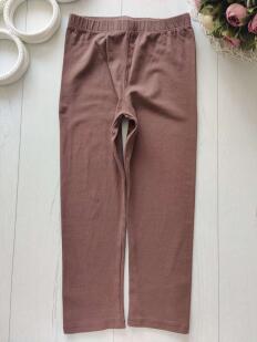 7,8 лет, рост 128 Коричневые лосины