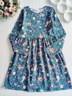 9,10 років, зріст 134,140 Нове трикотажне плаття з рукавами