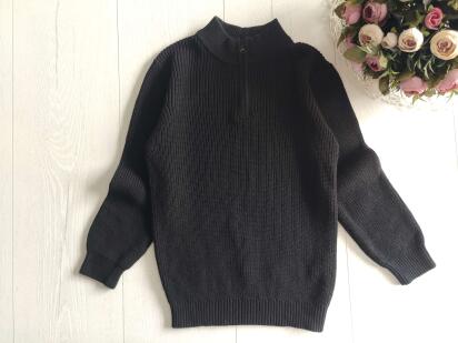 5,6 років, зріст 116 Чорний светр котон